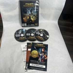 Star Wars  The Old Republic (PC, 2011) PC Game  3 disc set‎ good condition